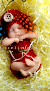 Neonato pugni chiusi. Stampo in silicone anche per Candele