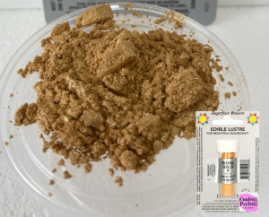 Oro Royal Perlescente. Colorante concentrato in polvere. Sugarflair