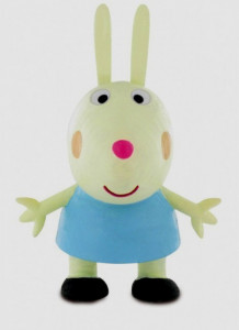 Peppa Pig. Statuina in PVC di Rebecca.