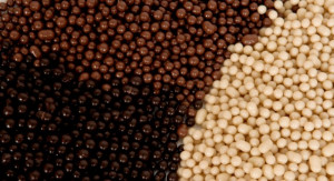 Perline di riso e frumento coperte di Cioccolato Bianco. CRUNCHY BEADS. Irca