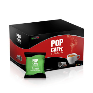 Pop Caffè. Lavazza Espresso Point. Cremoso. 100 capsule