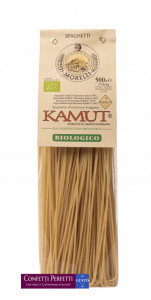 Spaghetti Integrali di Kamut Bio. Pasta Morelli. 500 gr.