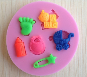 Stampo in silicone Nascita Baby.