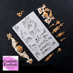 Stupende decorazioni. Stampo in silicone di grande effetto