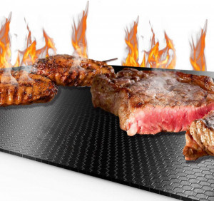 Tappetino per Barbecue Griglia In Teflon 40 x 50 cm