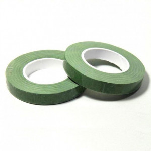 Verde.12 mm. Nastro o Guttaperga per Fiori