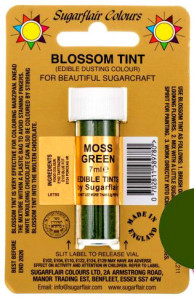 Verde Muschio.Colorante concentrato in polvere. Moss Green. Sugarflair
