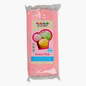 1 Kg Rosa Baby. Pasta di zucchero FunCakes Sweet Pink.