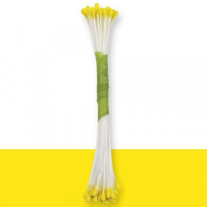 50 Pistilli Fini 2 mm Gialli
