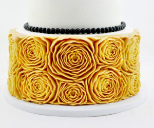 6 Grandi Rose. Spettacolare stampo Bordo in silicone