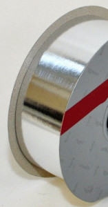 Argento Metallizzato. Nastro lucido per decorazione.