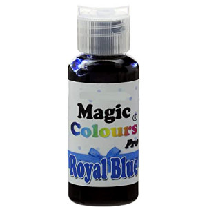 Blu. Colorante in gel. Royal Blue. Kosher e Gluten Free. Magic Colours