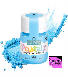 Blu Pastello in polvere. Colorante PASTELZ. Squires Kitchen