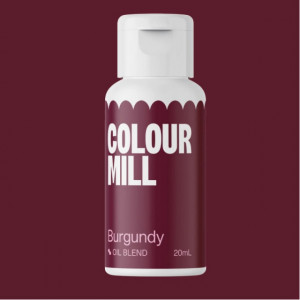 Bordeaux. Colour Mill Burgundy. Colorante alimentare a base olio di 20 ml