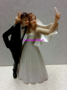 Cake Topper Sposi 3D con Selfie!!