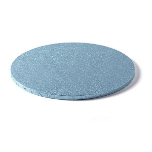 Celeste Tiffany. Cake Board Tondo da 25 a 40 cm. Vassoio da 13 mm per Torte