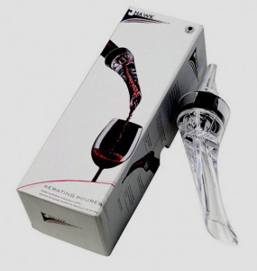 Elegante Decanter  salva goccia per il vino.