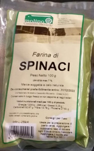 Farina di Spinaci. 100 gr