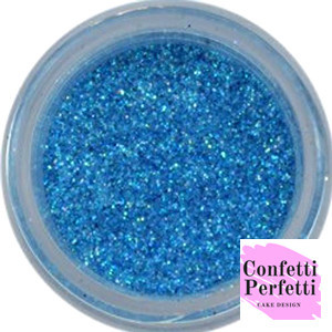 Glitters Blu Elettrico. Sparkles Electric Blue. Sugarflair