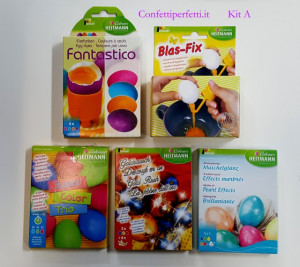 Kit A. Coloranti per Uova di Pasqua