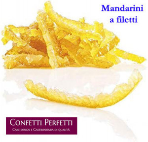 Mandarini a filetti. 200 gr. Agrimontana