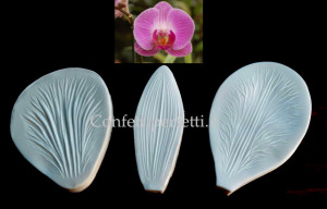 Orchidea. 3 Venatori in silicone ad alta definizione