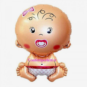 Palloncino gigante in Mylar a forma di Bambina