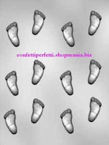 Piedini Neonato. Stampo per cioccolato in policarbonato