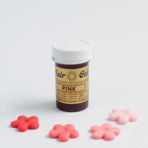 Rosa. Linea Pastello. Colorante in Gel concentrato. Spectral Pink. Sugarflair