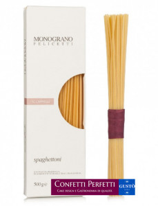 Senatore Cappelli. Spaghettoni. Pasta Felicetti monograno. 500 gr.