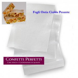 Set di 4 Fogli Ostia Pesanti A/4. Anche per Torrone