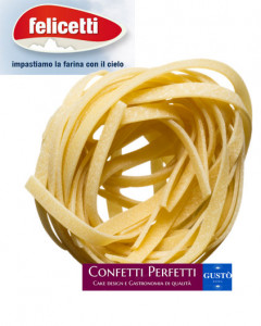 Tagliatelle all'uovo. Pasta Felicetti Monograno Matt. 500 gr.