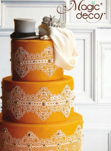 Tappetino in silicone per decoro Linea Magic Decor TMD01 Pavoni.