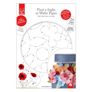 Wafer Paper pretagliati per Fiori e Foglie. Modecor