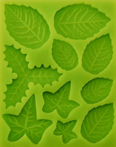 10 Foglie piccole. Stampo in Silicone