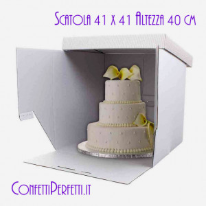 Crystal box, scatola crystal trasparente per torte - PME