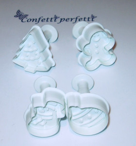 Albero di Natale Biscottino Gingerbread Pupazzo di neve e Pallina dell'albero