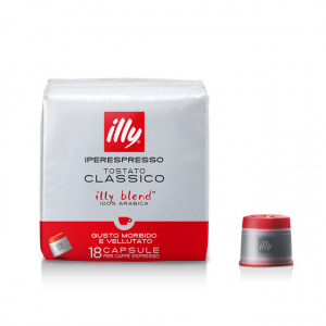 Classico Rosso. Illy IperEspresso. 18 Capsule