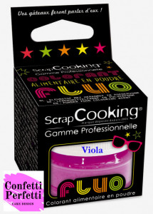 Effetto NEON. Fluo Scrapcooking. Coloranti alimentari in polvere verde