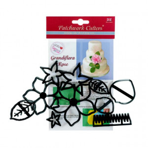 Rosa10 Stampi Cutter per il cake design