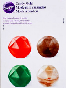 Gemme e Diamanti per Cioccolatini e Caramelle. Stampo Wilton.