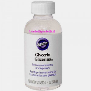 Glicerolo o Glicerina vegetale. Wilton. Confezione da 59 gr.