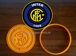 Inter. Stampo biscotti Calcio