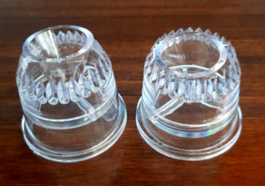 Meringhe. Sultane Aperto e Chiuso. Set di 2 Beccucci giganti in Plastica