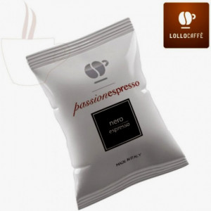 Nero. Lollo Caffè Espresso. Capsule Nespresso