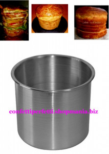 Pan Brioche Panettone. Stampo alluminio diametro 14-16-18 e 26.