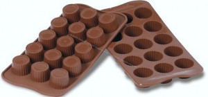 Praline. Stampo per cioccolato in silicone