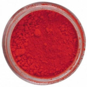 Rosso Brillante. Colorante concentrato in polvere. Red Pillar Box Sugarflair