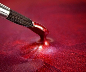 Rosso Metallizzato. Colorante in gel. Rainbow Dust