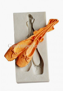 Scarpette da punta Ballerina. Stampo in silicone